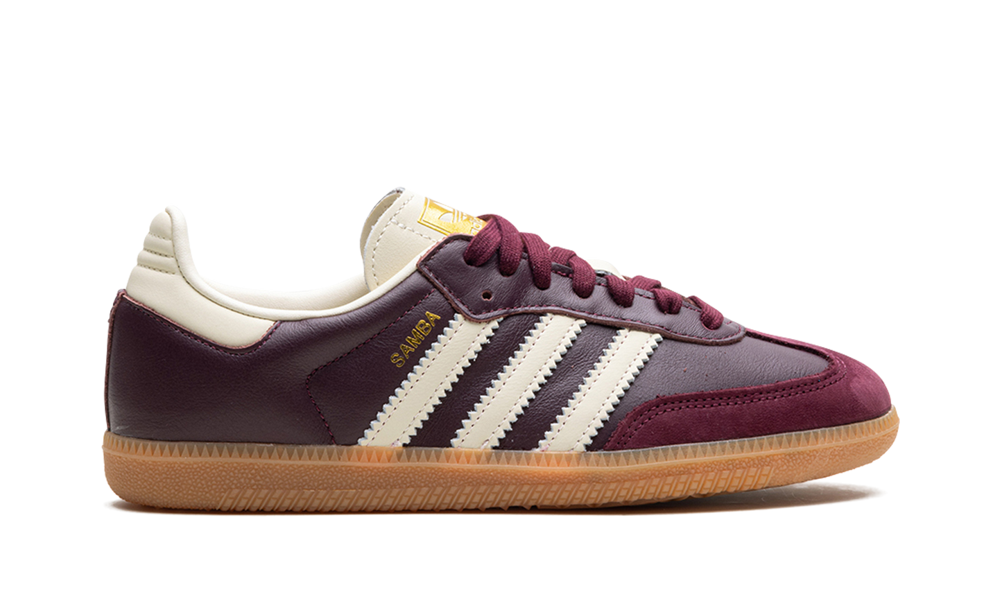 Adidas Samba OG | Maroon Gold Metallic