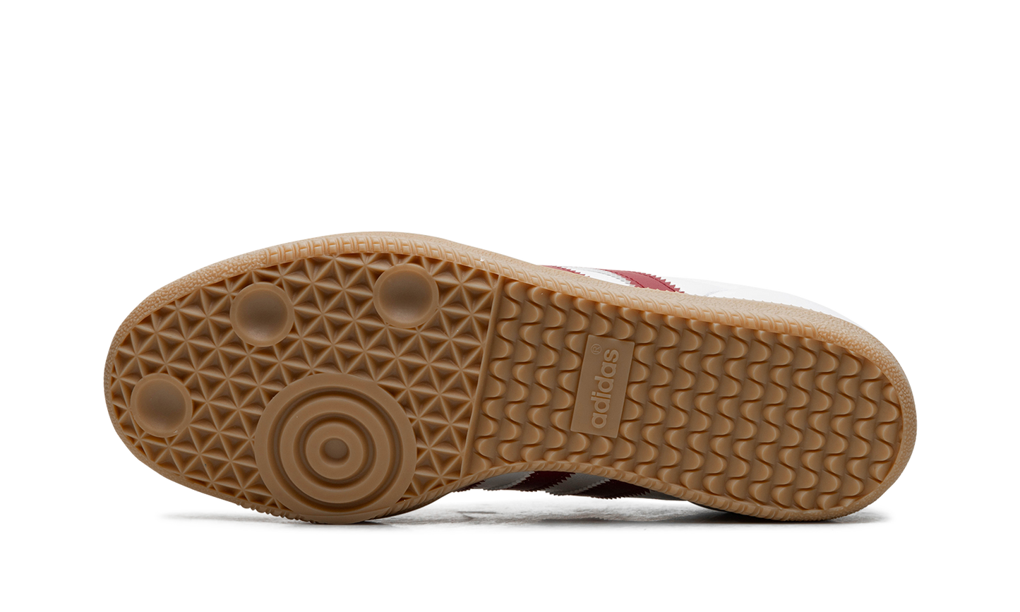 Adidas Samba OG | White Burgundy Gum