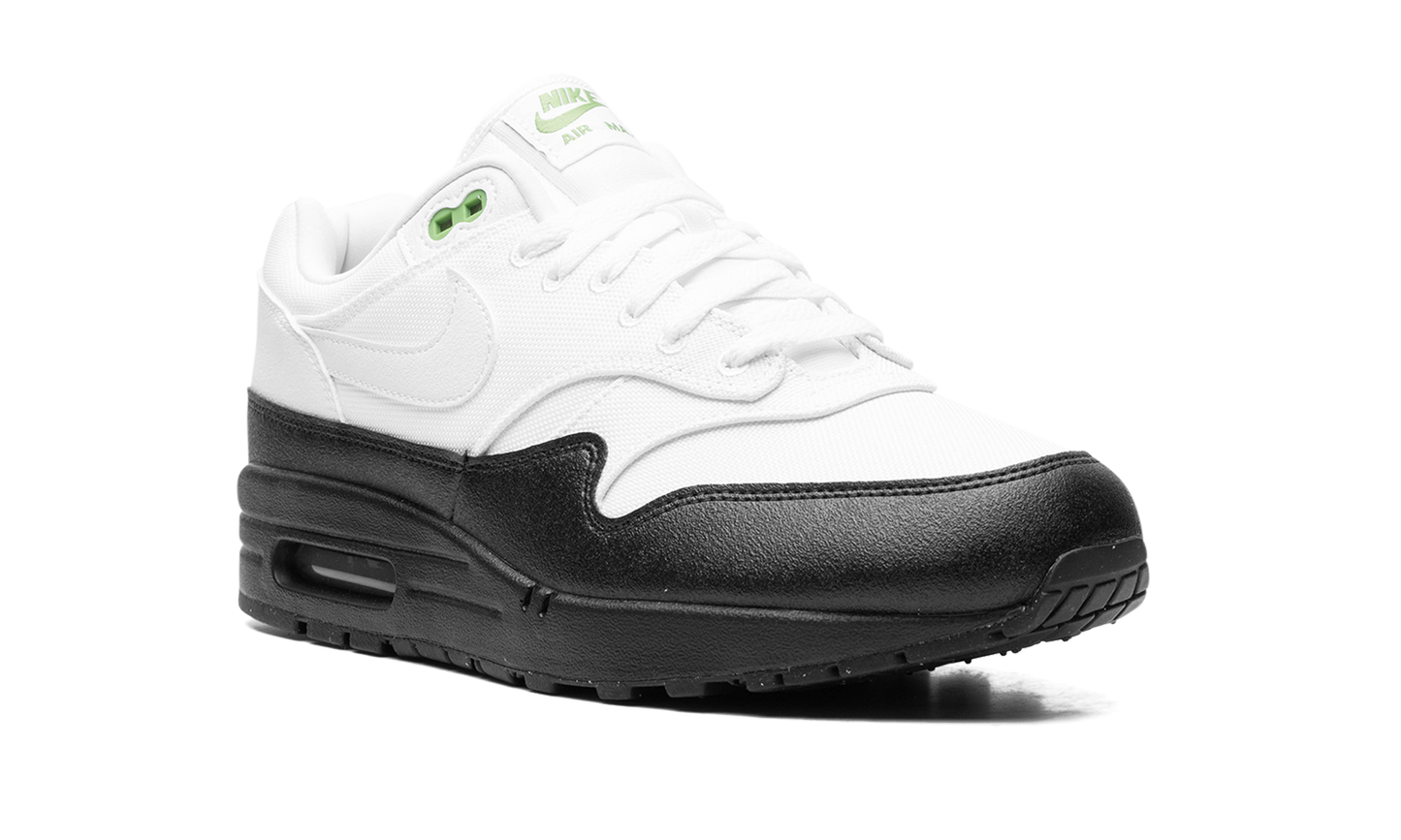 Nike Air Max 1 White Black Chlorophyll