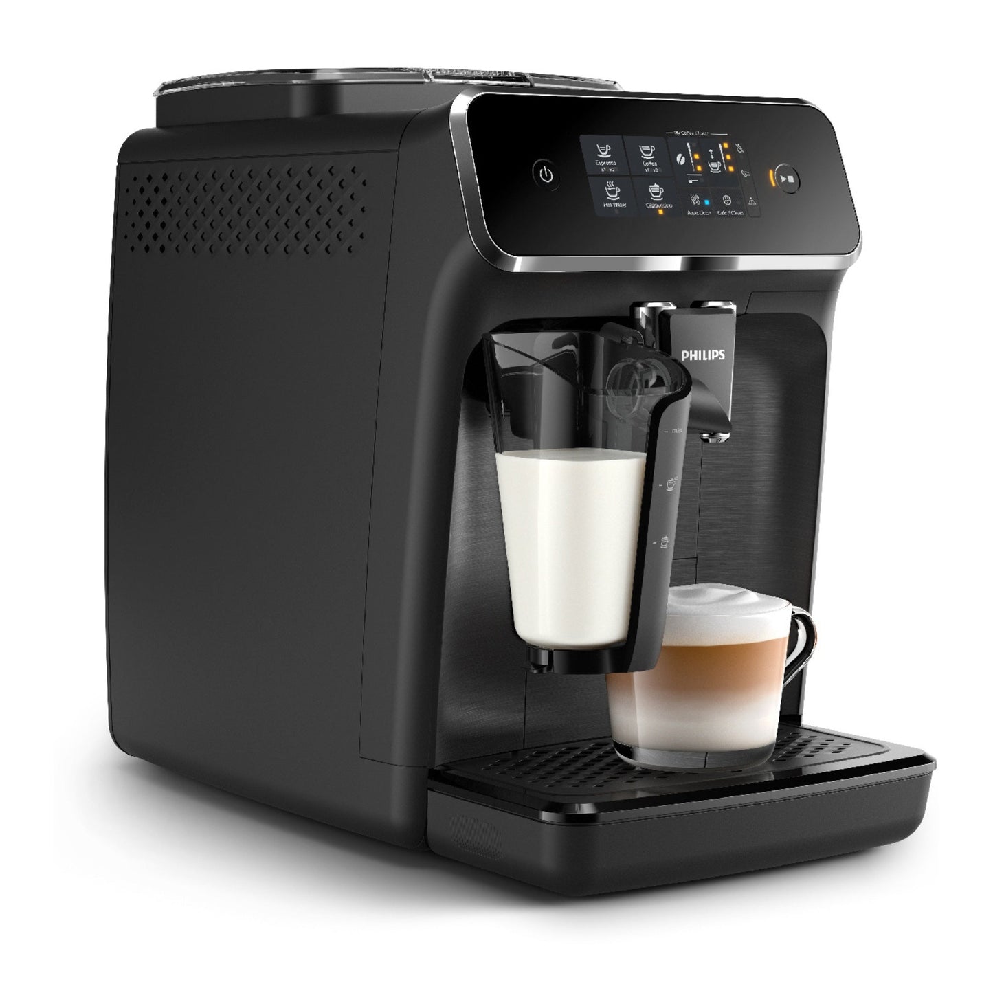 Philips 2200 Series Fully Automatic Espresso Machine with LatteGo Milk Frother - EP2230/10