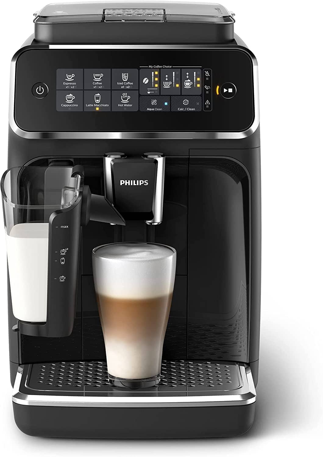 Philips 3200 LatteGo W/Iced Coffee Espresso Machine EP3241/74 - Refurbished