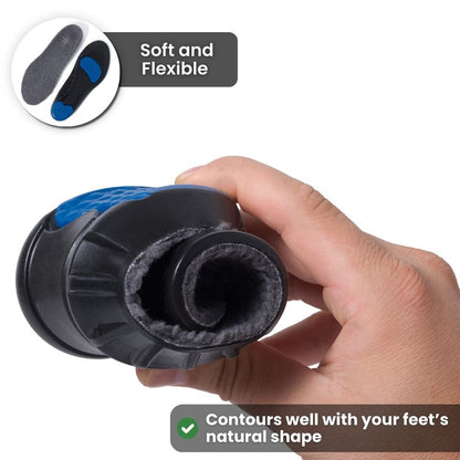 HIKE® Orthopedische Winter Inlegzolen - Warme, schokabsorberende, pijnstillende voetkussentjes
