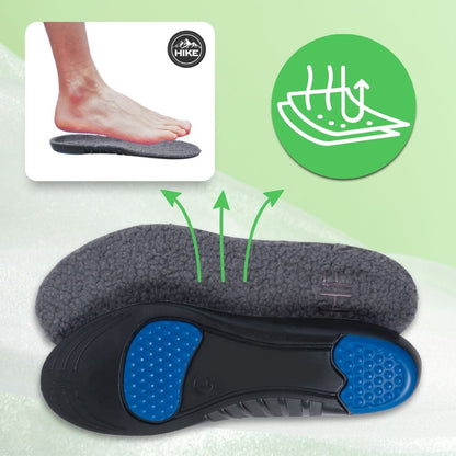 HIKE® Orthopedische Winter Inlegzolen - Warme, schokabsorberende, pijnstillende voetkussentjes