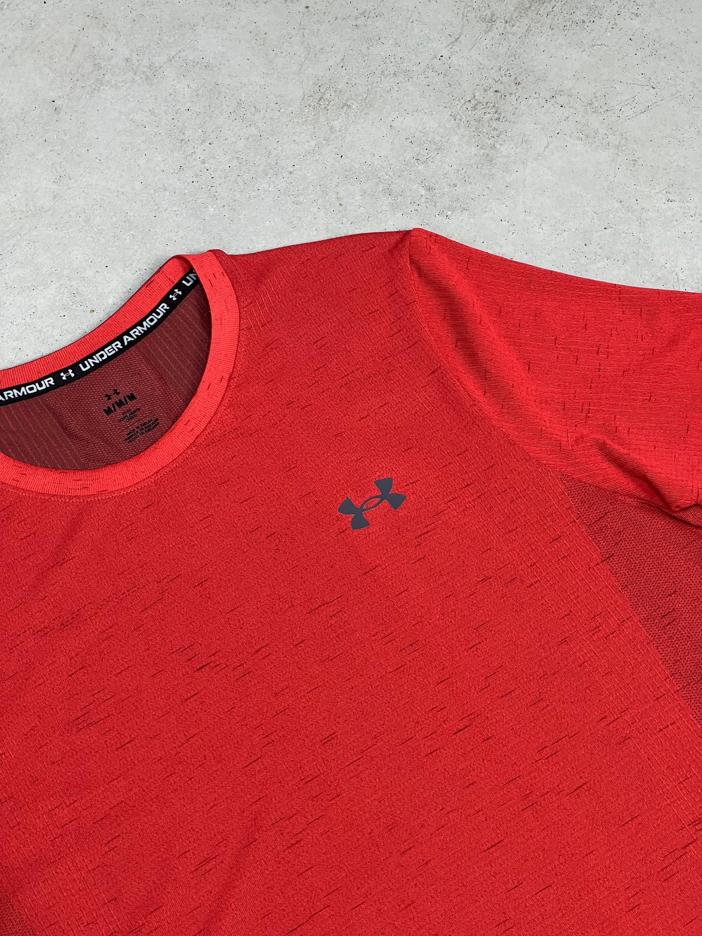 Under Armour Seamless Short Set Red Grey