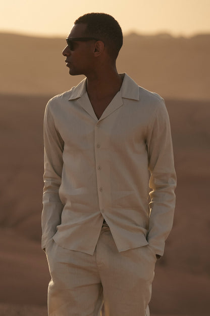 THE LINEN LS SHIRT