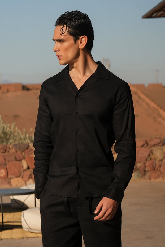 THE LINEN LS SHIRT