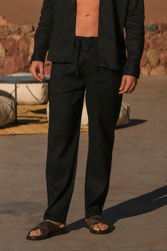 THE LINEN TROUSERS