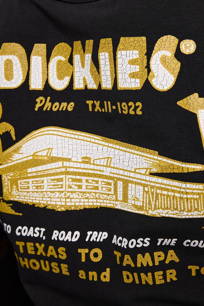 Dickies Diner Tour Tee Black