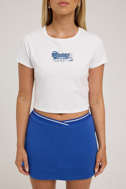 Dickies Coffee Mini Baby Tee White
