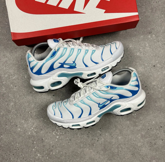 Nike Air Max Plus TN’s White / Polarized Blue