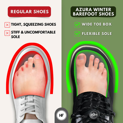 HF Azura - Ergonomische & Ondersteunende Winter Blotevoeten Schoenen (Unisex)