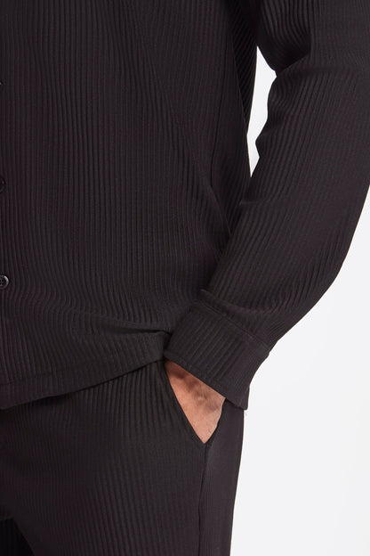 THE PLEATED LS SHIRT