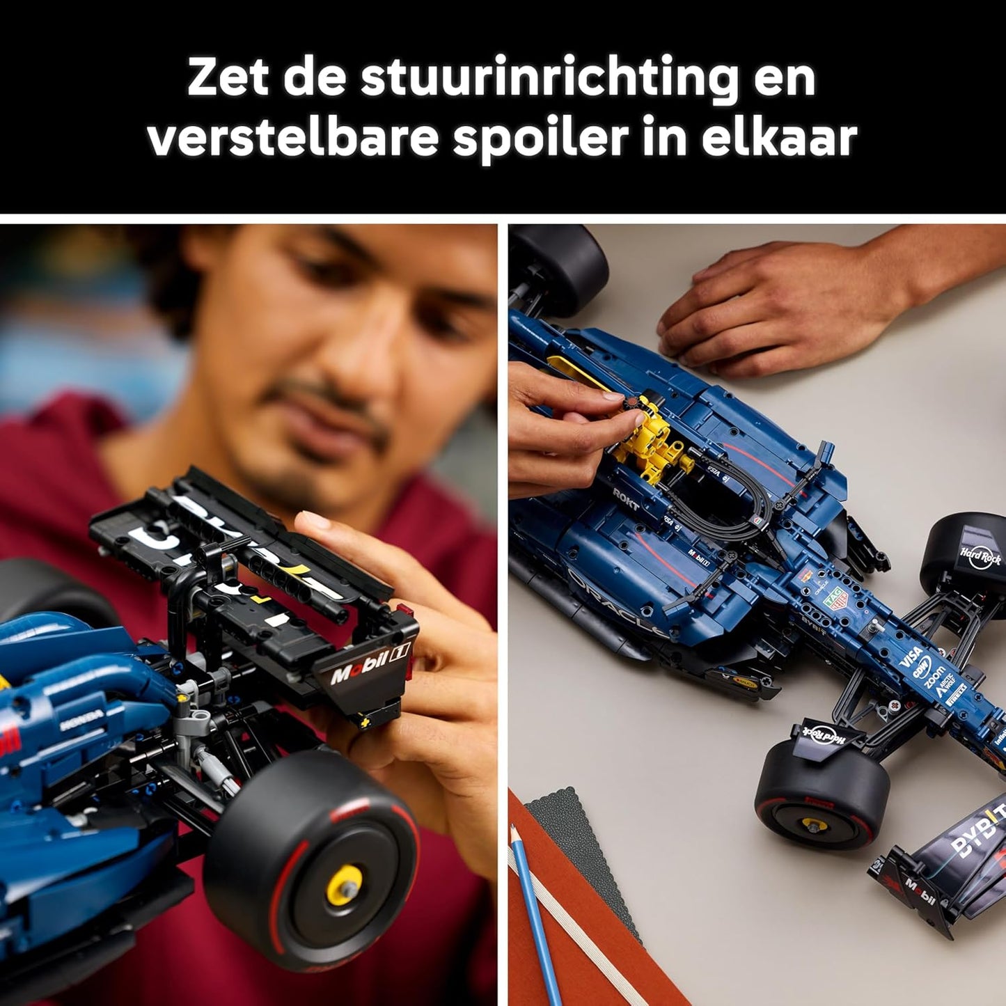 LEGO Technic Oracle Red Bull Racing RB20 F1 & Technic Ferrari SF-24 F1