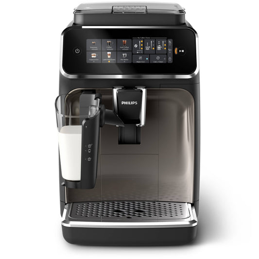 Philips 3300 Series Fully Automatic Espresso Machine w/ LatteGo &amp; Iced Coffee - Black