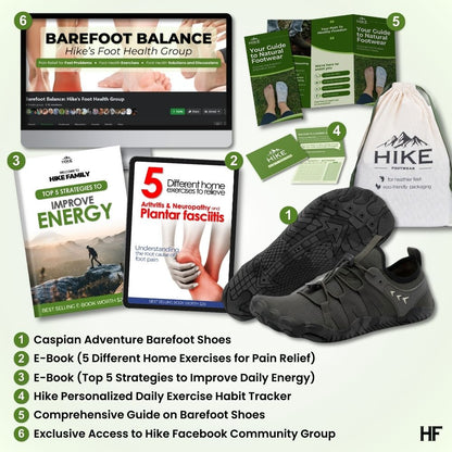 Caspian Adventure - Outdoor & Antislip Barefoot Schoenen (Unisex)
