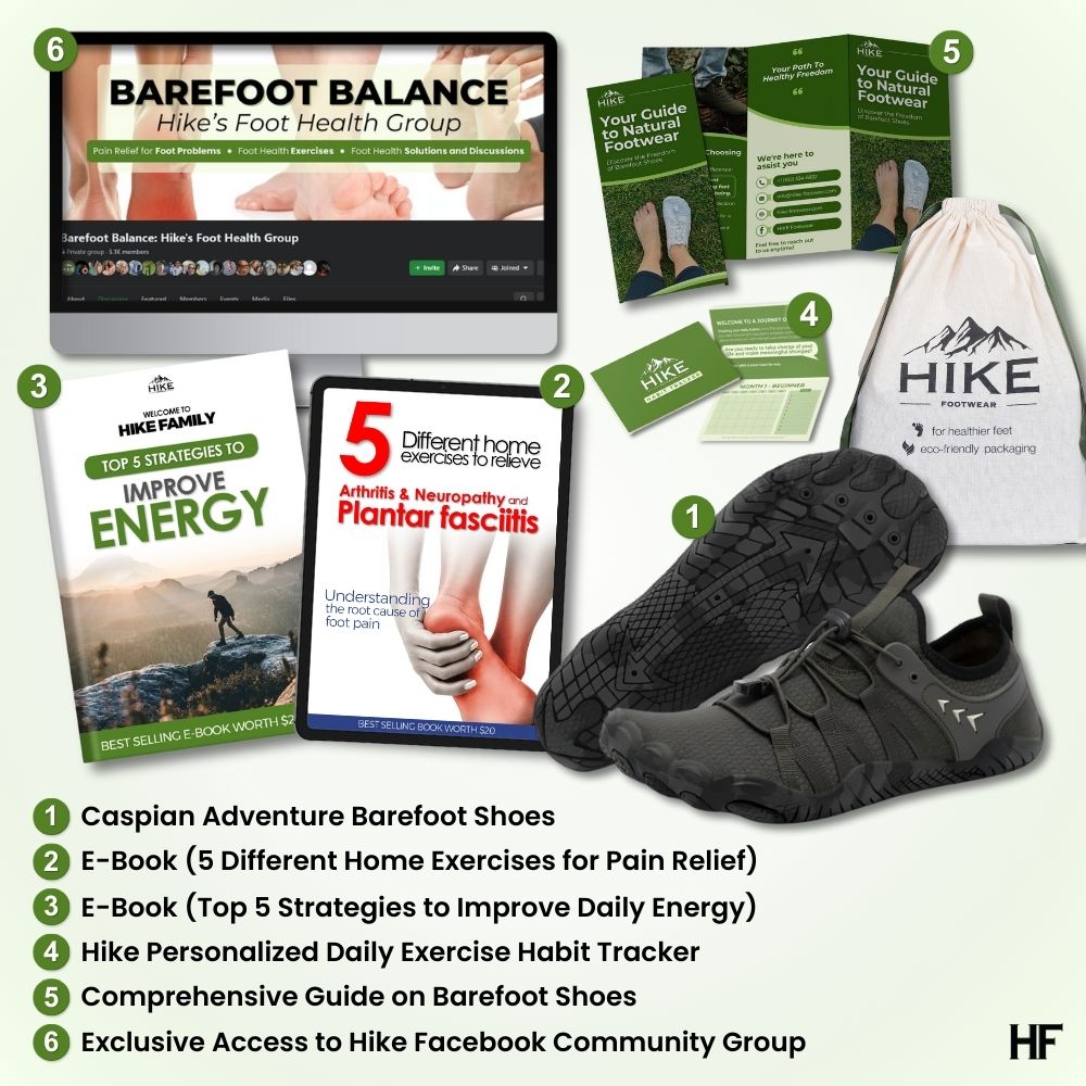 Caspian Adventure - Outdoor & Antislip Barefoot Schoenen (Unisex) (2 kopen, 1 gratis)