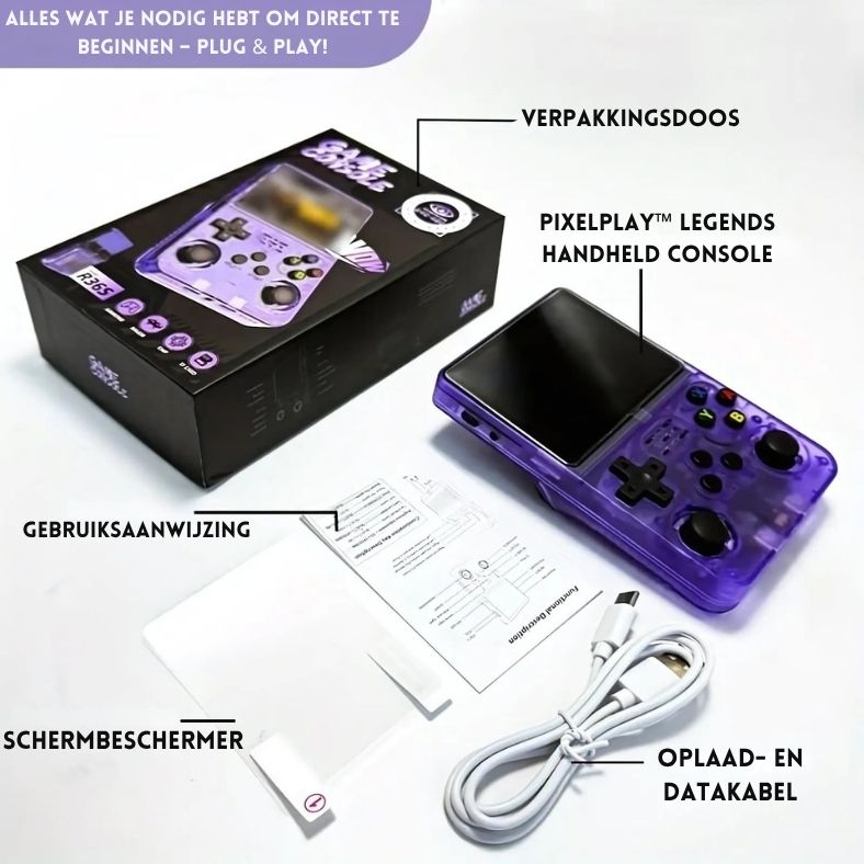 PixelPlay™ Legends | Nostalgie in je Hand + Gratis PixelVault™ Hoesje
