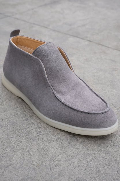 THE ARONA SUEDE LOAFERS
