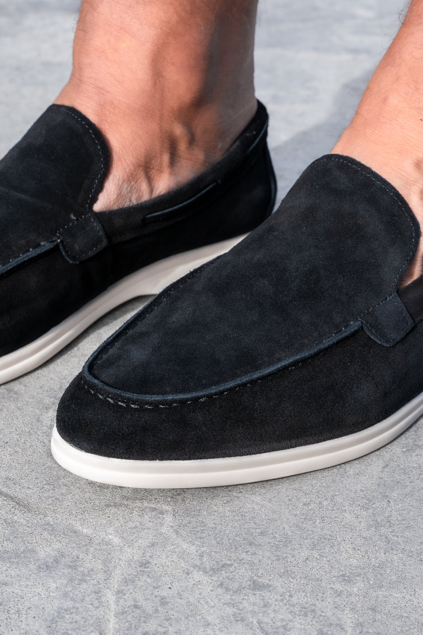 DIE VENETO-LOAFERS AUS WILDLEDER