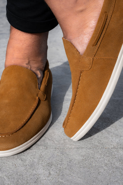 DIE VENETO-LOAFERS AUS WILDLEDER