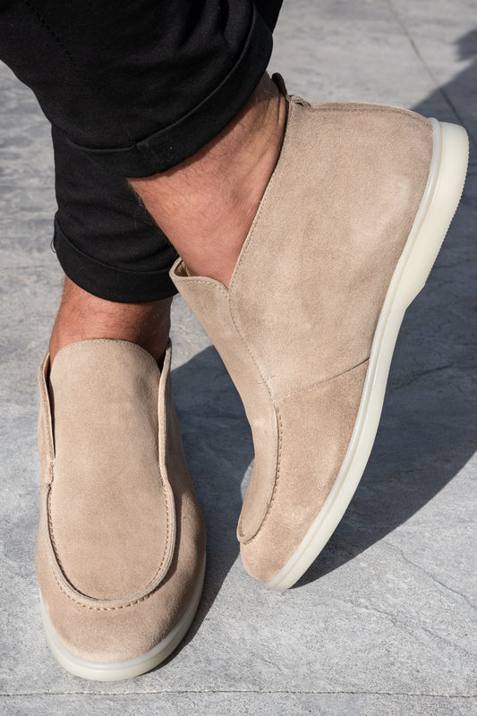 THE ARONA SUEDE LOAFERS