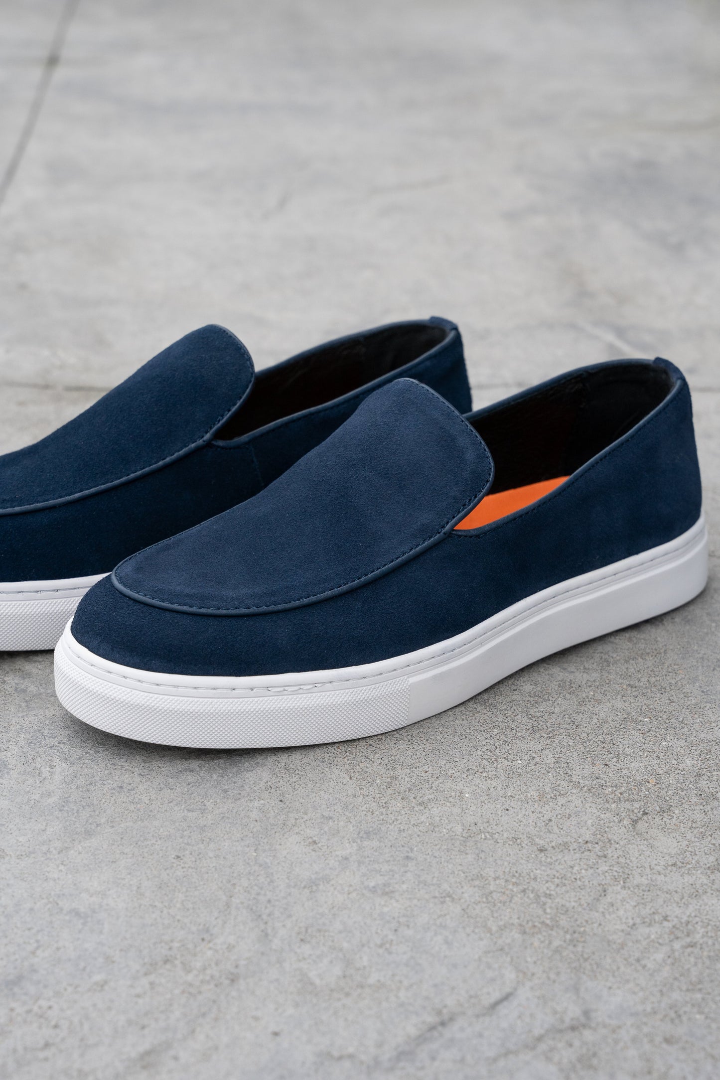 THE BELETO SUEDE LOAFERS 