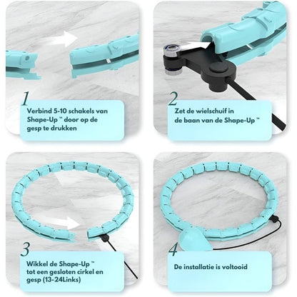 Shape-Up™ | Verstelbare hoepel om je buikspieren te versterken
