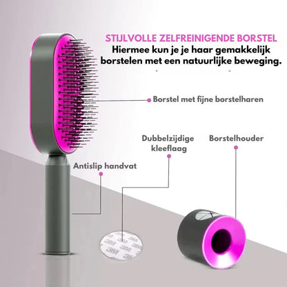 SwiftBrush™ | Zelfreinigende Massage Haarborstel