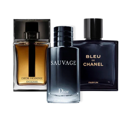 3-Pack Paco Rabanne ONE MILLION, Dior SAUVAGE, Paco Rabanne INVICTUS | Buy 1, get 3