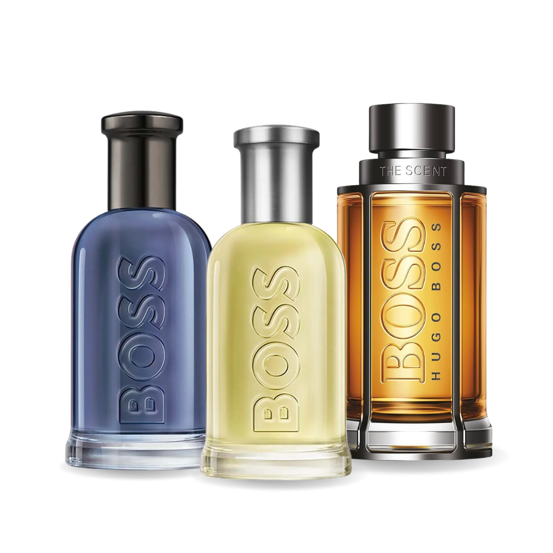 3-Pack Hugo Boss BOSS BOTTLED, BOSS THE SCENT, BOSS BOTTLED INFINITE | Buy 1, get 3