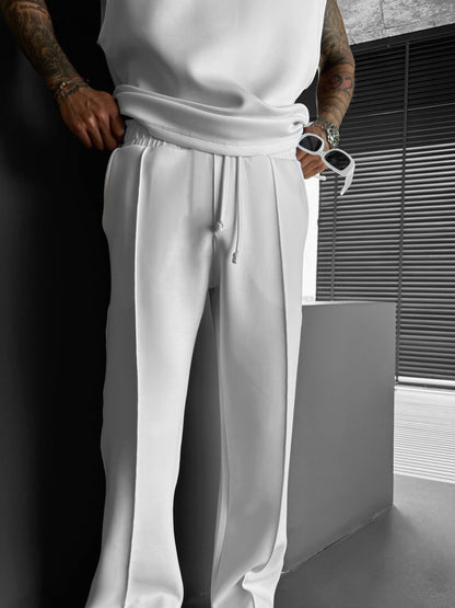 Loose Fit Diving Pants - White