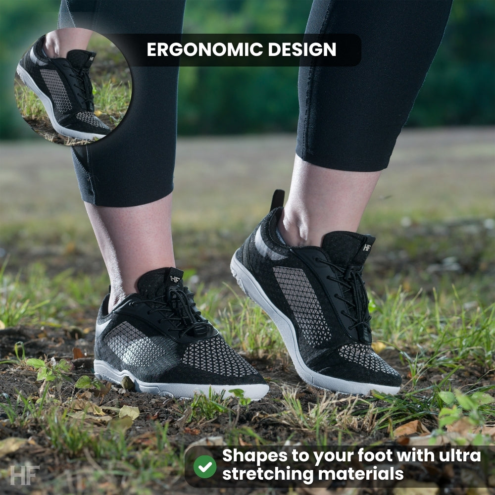 HF Series x Cloud - Ergonomische & Ondersteunende Barefoot Schoenen (Unisex) (Schoenen voor de hele dag)