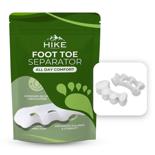 HIKE Foot Toe Separator - Gezonde tenen, correctie van bunions, hamertenen en verlichting van voetpijn