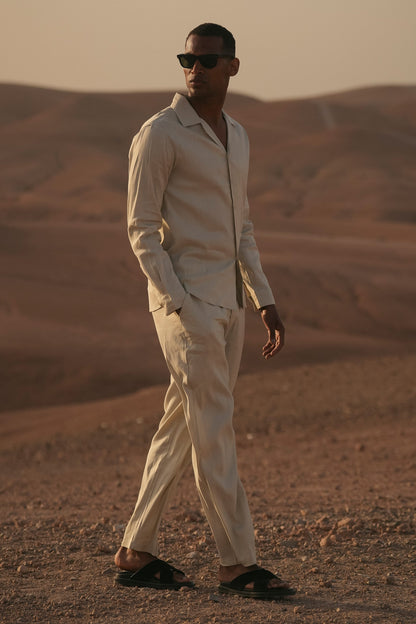 THE LINEN TROUSERS