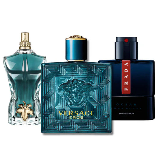 3-Pack Jean Paul Gaultier SCANDAL, Dior J'ADORE, Lancôme LA VIE EST BELLE | Koop 1, krijg 3