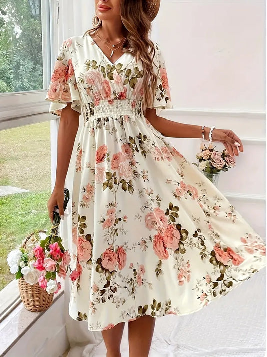 Liselotte | Elegante Bloemenjurk voor Lente en Zomer