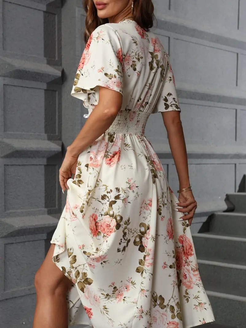 Liselotte | Elegante Bloemenjurk voor Lente en Zomer