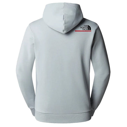 The North Face Mens TFN Est 1966 Hoodie High Rise Grey