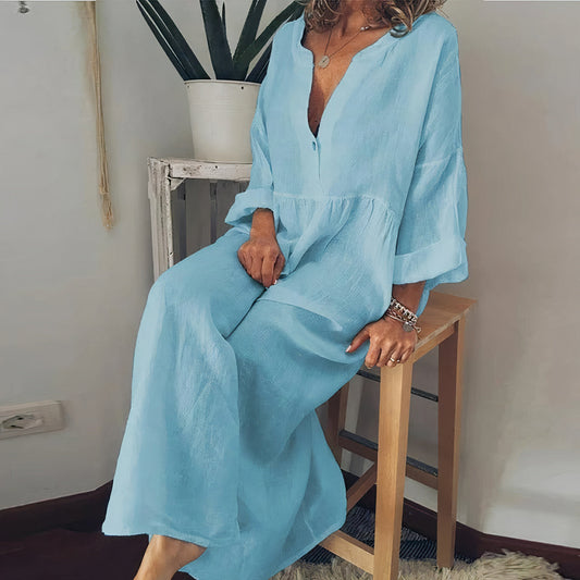 Noemi | Elegante Blousejurk voor Dames met Stijlvolle Pasvorm