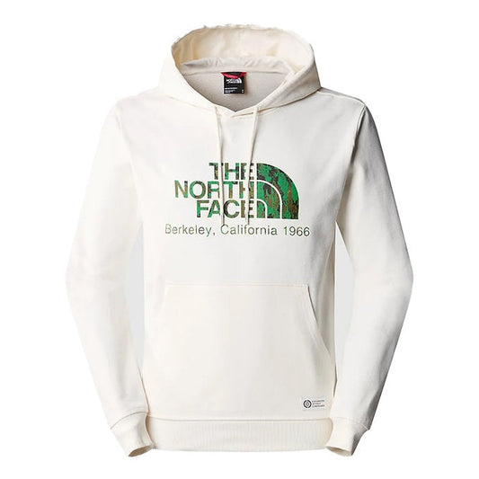 The North Face Mens Berkeley California Hoodie White Dune