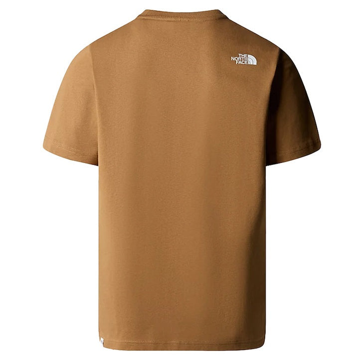 The North Face Mens Berkeley California Pocket T-Shirt Utility Brown
