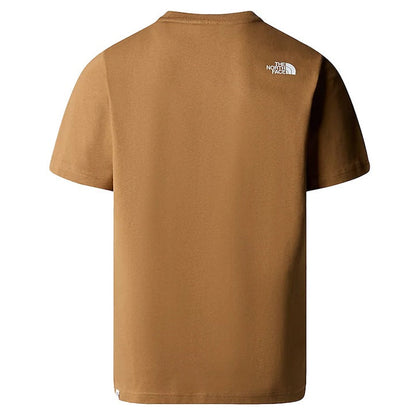 The North Face Mens Berkeley California Pocket T-Shirt Utility Brown