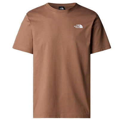 The North Face Mens Redbox T shirt Latte-Gravel