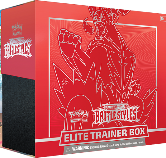 Pokémon TCG: Schwert &amp; Schild – Kampfstile Einzelschlag Elite Trainer Box