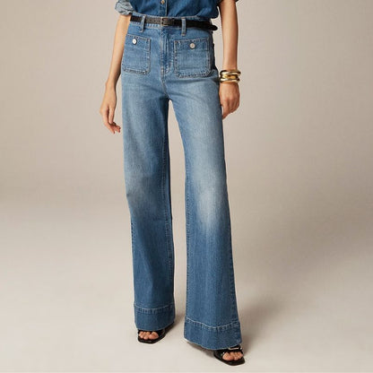 Riviera Flare™ damesjeans – High waist en flared denimstijl