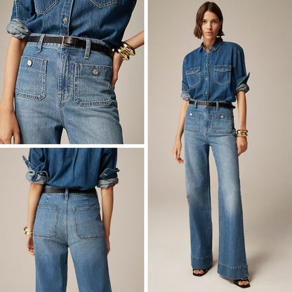 Riviera Flare™ damesjeans – High waist en flared denimstijl