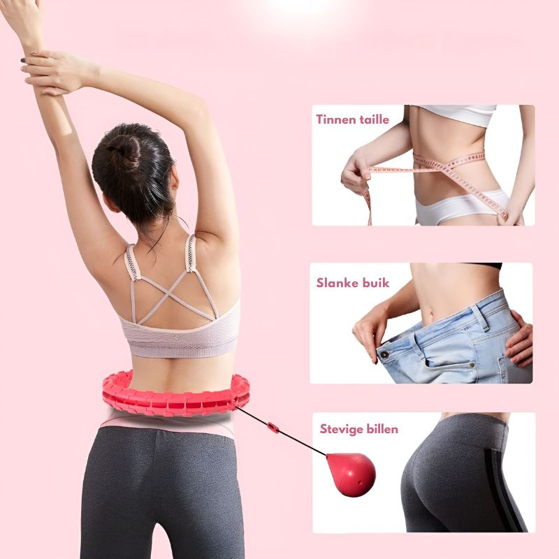 Shape-Up™ | Verstelbare hoepel om je buikspieren te versterken
