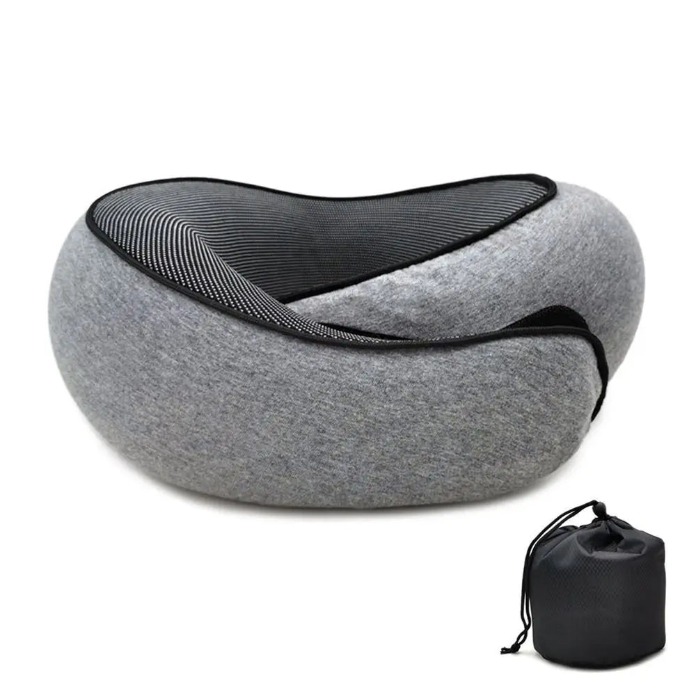 Snoozehub™ Ergonomisch Reiskussen – met Gratis Opbergtas