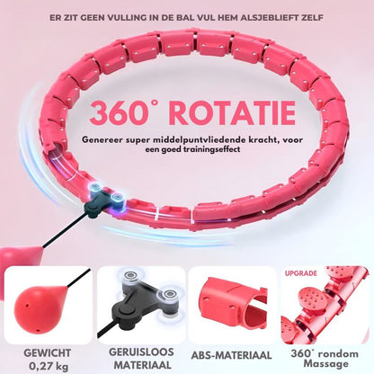 Shape-Up™ | Verstelbare hoepel om je buikspieren te versterken