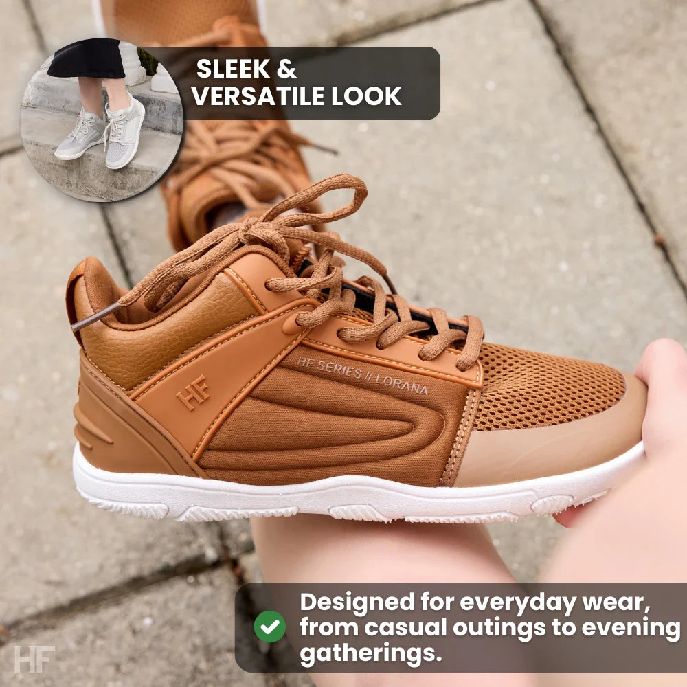 [NIEUW] Lorana Sneakers - Ergonomische Barefoot Schoenen Voor Elke Dag (Unisex)